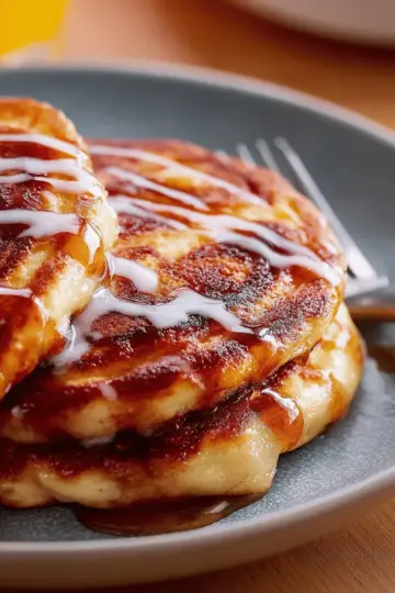Cinnamon Roll Pancakes