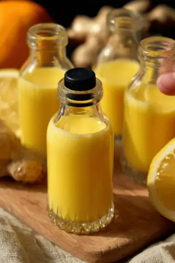 Easy Homemade Ginger Shots Recipe