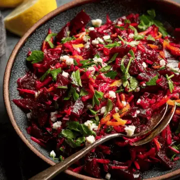 Grated Beet Salad Recipe