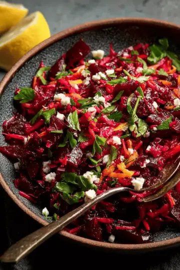 Grated Beet Salad Recipe
