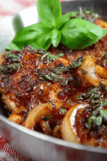 Slow Cooker Balsamic Chicken