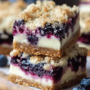 Blueberry Cream Cheese Bars