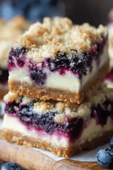 Blueberry Cream Cheese Bars