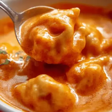 Ingredient Cheese Dumpling Tomato Soup