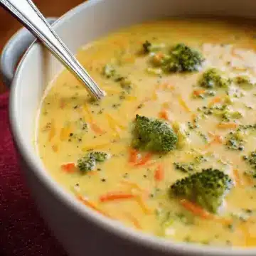 Cheddar Broccoli Potato Soup