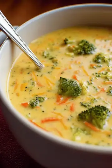 Cheddar Broccoli Potato Soup