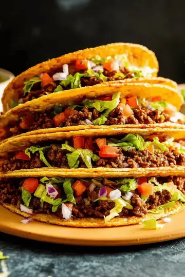 Baked Ground Beef Tacos