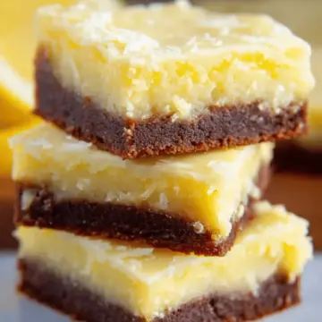 Lemon Brownies