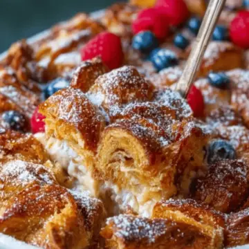 Croissant French Toast Casserole