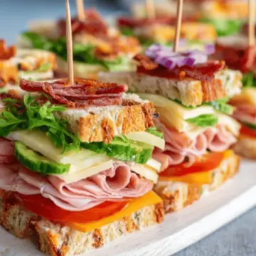 Easy Tea Club Sandwiches