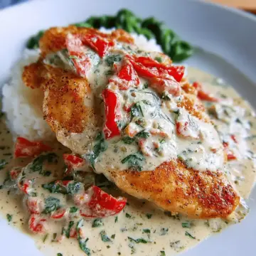 Chicken In Basil Cream