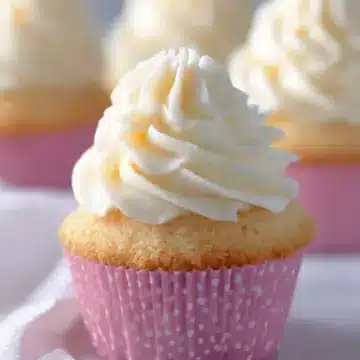 Moist Vanilla Cupcake Recipe