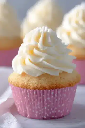 Moist Vanilla Cupcake Recipe