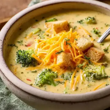 Copycat Panera Broccoli Cheddar Soup