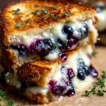 Blueberry White Cheddar Grilled Cheese