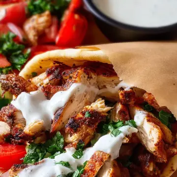 Chicken Shawarma with Garlic Sauce