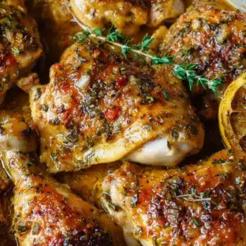 Baked Lemon Butter Chicken