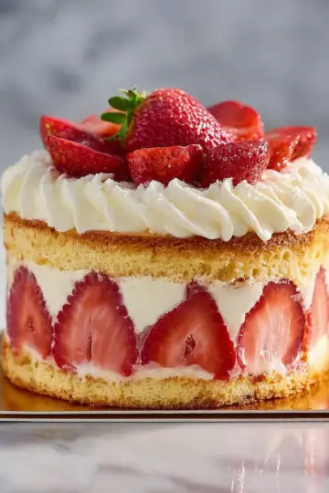 Fraisier Cake