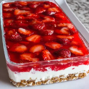 Strawberry Pretzel Salad