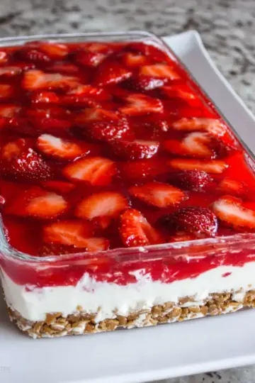 Strawberry Pretzel Salad