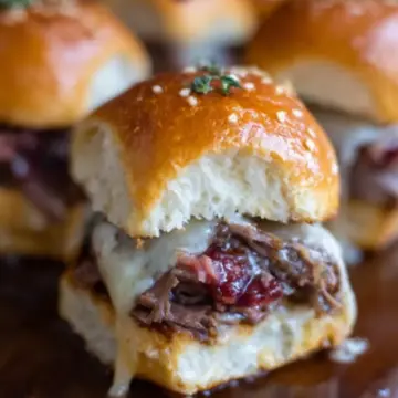 Easy French Dip Sliders Recipe