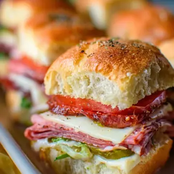Hot Italian Sub Sliders