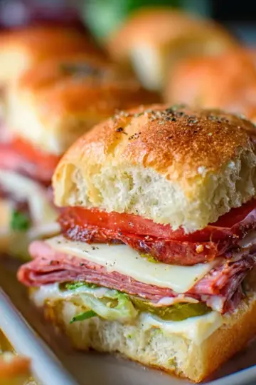 Hot Italian Sub Sliders