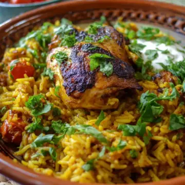 Moroccan Chicken & Rice