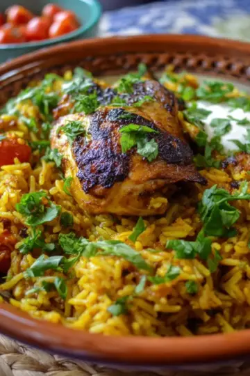 Moroccan Chicken & Rice