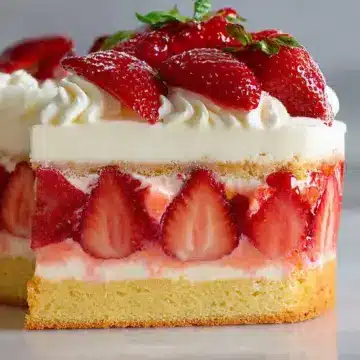 Fraisier Cake