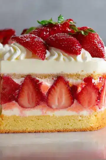 Fraisier Cake
