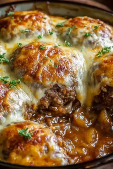 Amish Hamburger Steak Bake