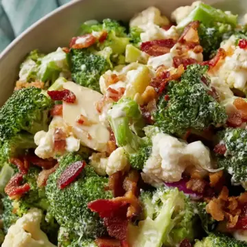 Barb's Broccoli-Cauliflower Salad