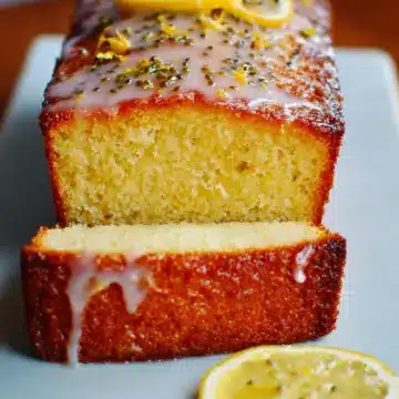 Cake au citron et aux graines de pavot (le meilleur)