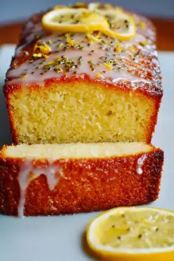 Cake au citron et aux graines de pavot (le meilleur)