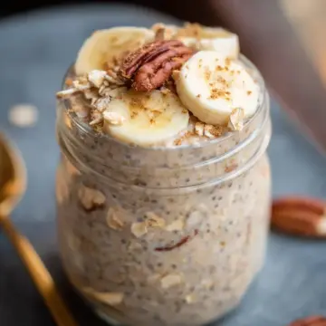Banana Bread Overnight Oats