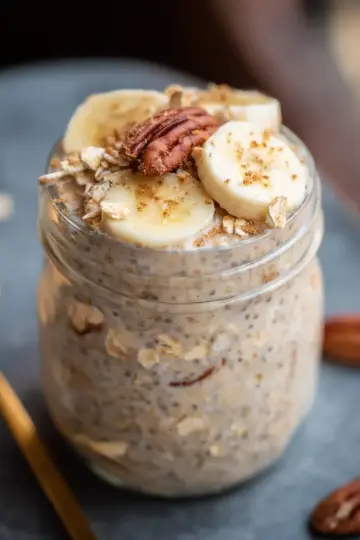 Banana Bread Overnight Oats