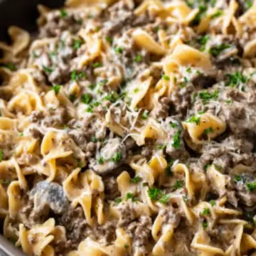 Ground Beef Stroganoff Recipe
