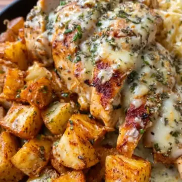 Garlic Parmesan Chicken and Potatoes