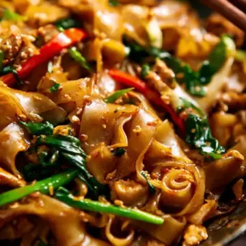 Thai Drunken Noodles (Pad Kee Mao)