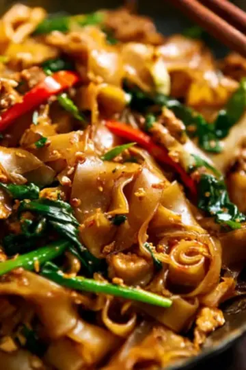 Thai Drunken Noodles (Pad Kee Mao)