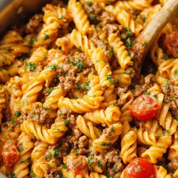 Rotel Pasta With Ground Beef