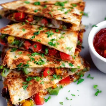 Easy Veggie Quesadillas