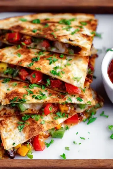 Easy Veggie Quesadillas