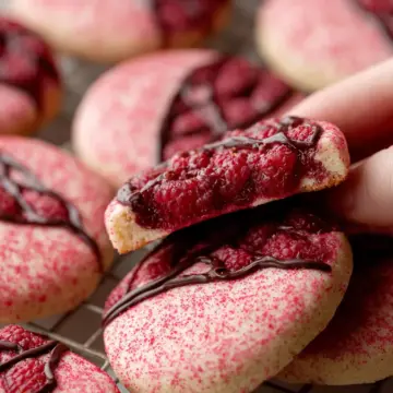 Raspberry Sugar Cookies