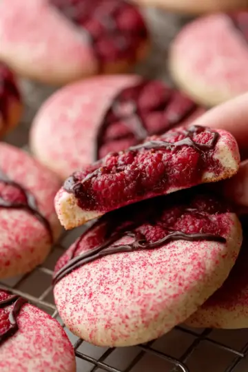Raspberry Sugar Cookies