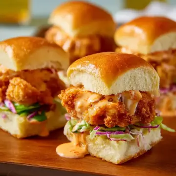 Bang Bang Chicken Sliders