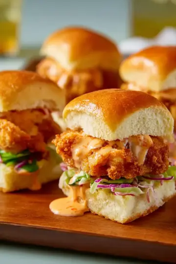 Bang Bang Chicken Sliders