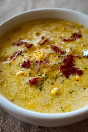 Cheddar Corn Chowder