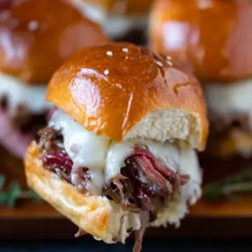 Easy French Dip Sliders Recipe